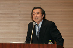 郄比康臣・医療法人康仁会西の京病院理事長があいさつ